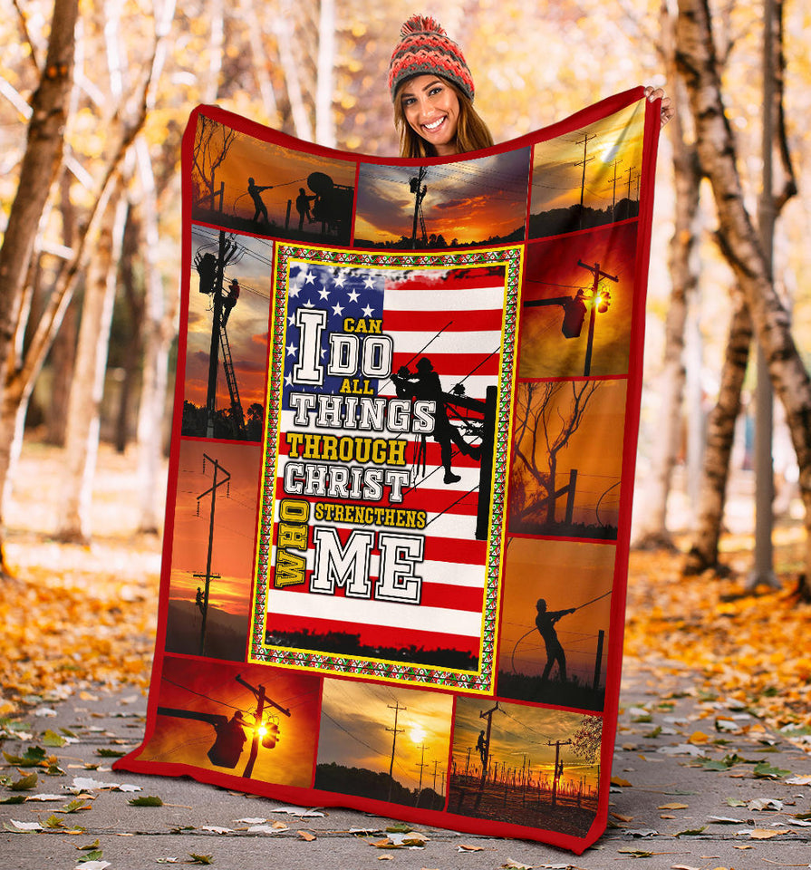 Lineman American Flag copy