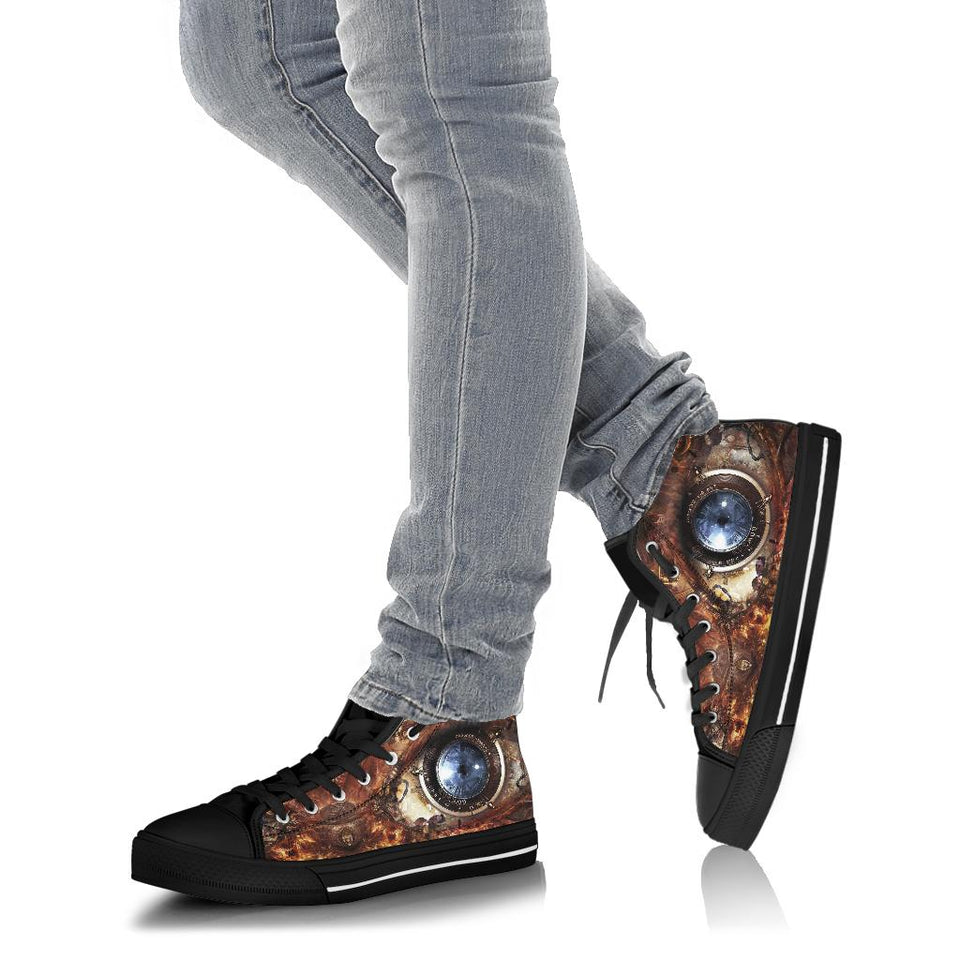 Skull Shoes for Men Fashion Sneaker High Top 6