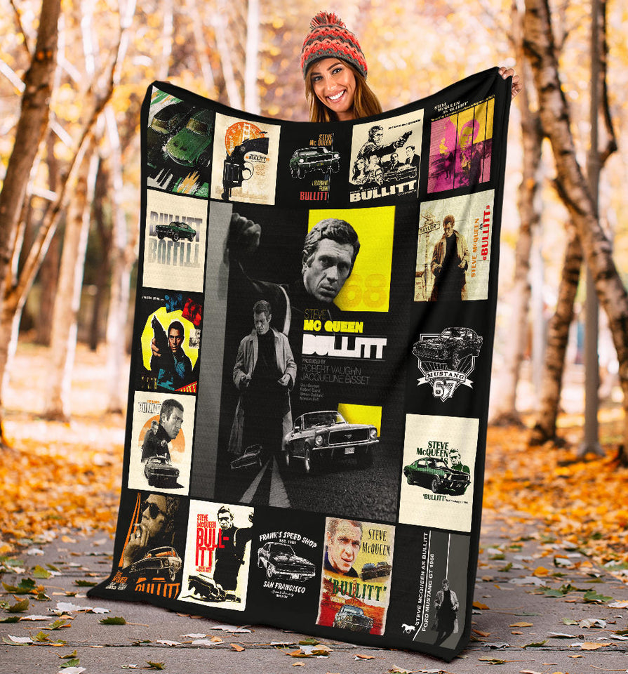 Bullitt 1968 Movie Blanket copy