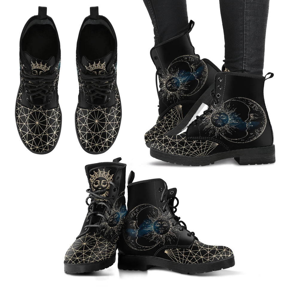 Womens Leather Shoes, Sun Moon Shoes, Leather Boots Women, Womens Vegan Shoes, Womens Winter Shoes, Rain Boots, Cowgirl Shoes