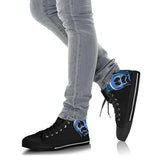 Skull Shoes for Men Fashion Sneaker High Top 2
