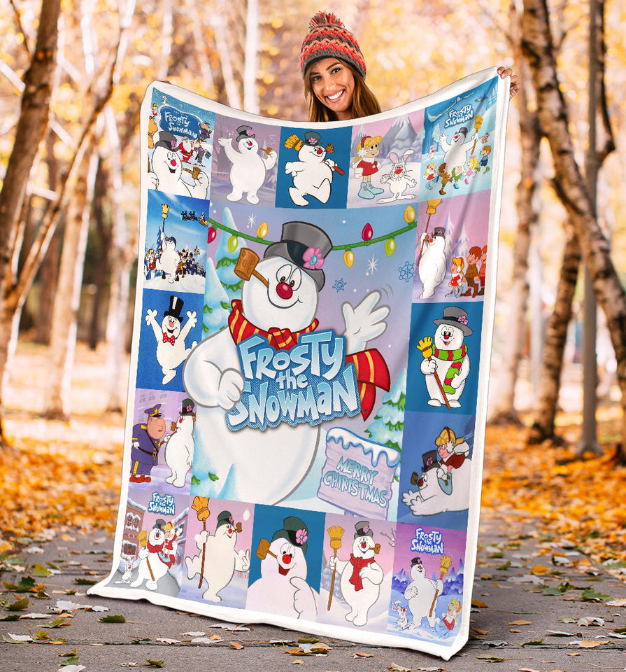 Frosty the Snowman Blanket copy