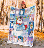 Frosty the Snowman Blanket copy