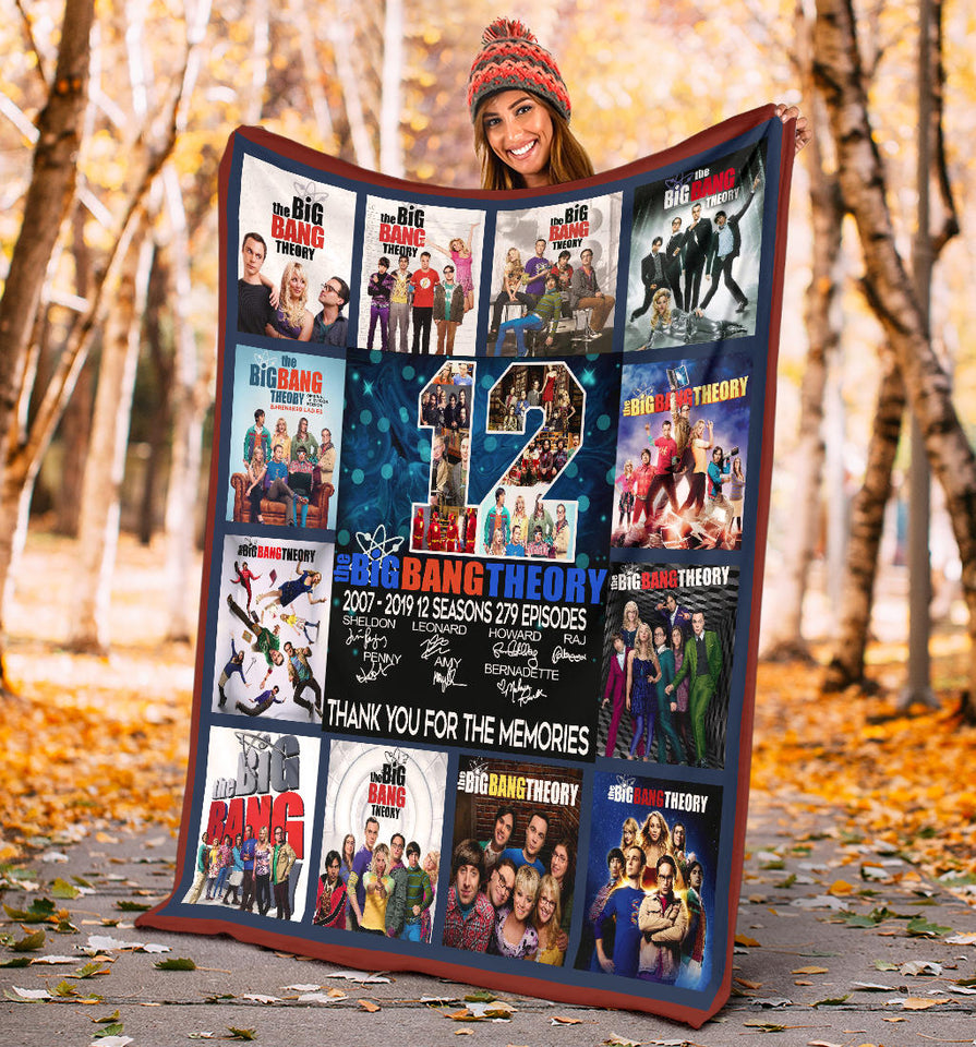 The Big Bang Theory Blanket