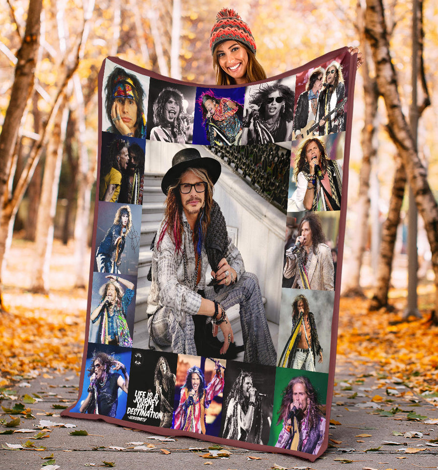 Steven Tyler For Fans Blanket