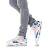 Japanese Wave Shoes  Big wave Hand Painted Shoes