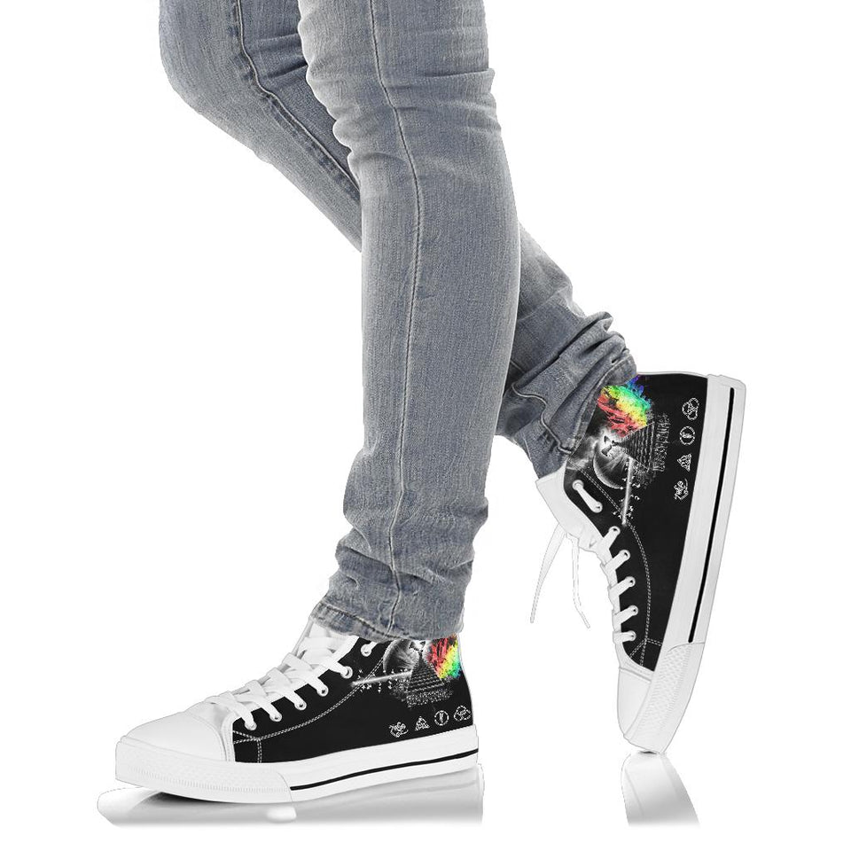 Led Zeppelin Rock Band Shoes, Led Zeppelin Hightop