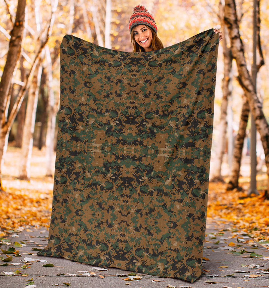 United States Marine Digital Woodland Camouflage Camo Pattern