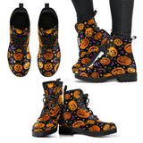 Pumpkin Faux Fur Boots