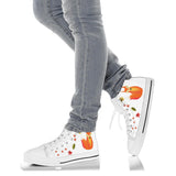 Cute Fox Hand Painted shoes Fox Illustration