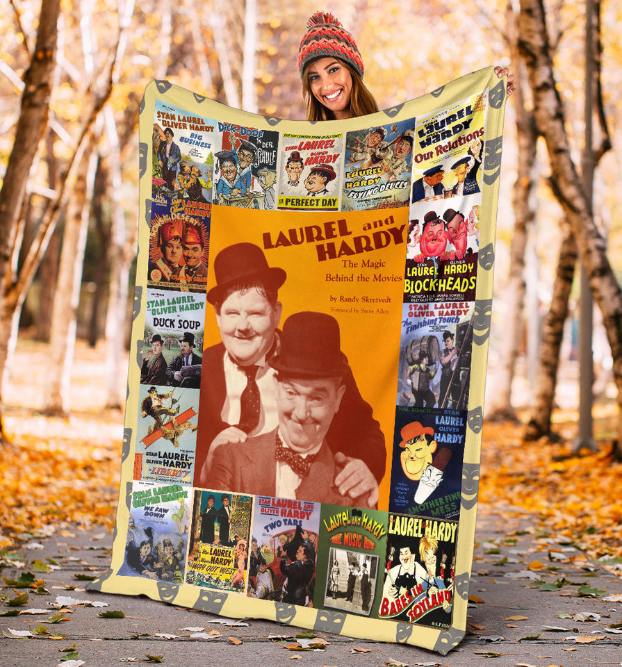 Laurel and Hardy Blanket