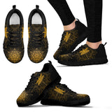 Golden Mandala, Dragonfly Boots, Hippie, Womens Leather