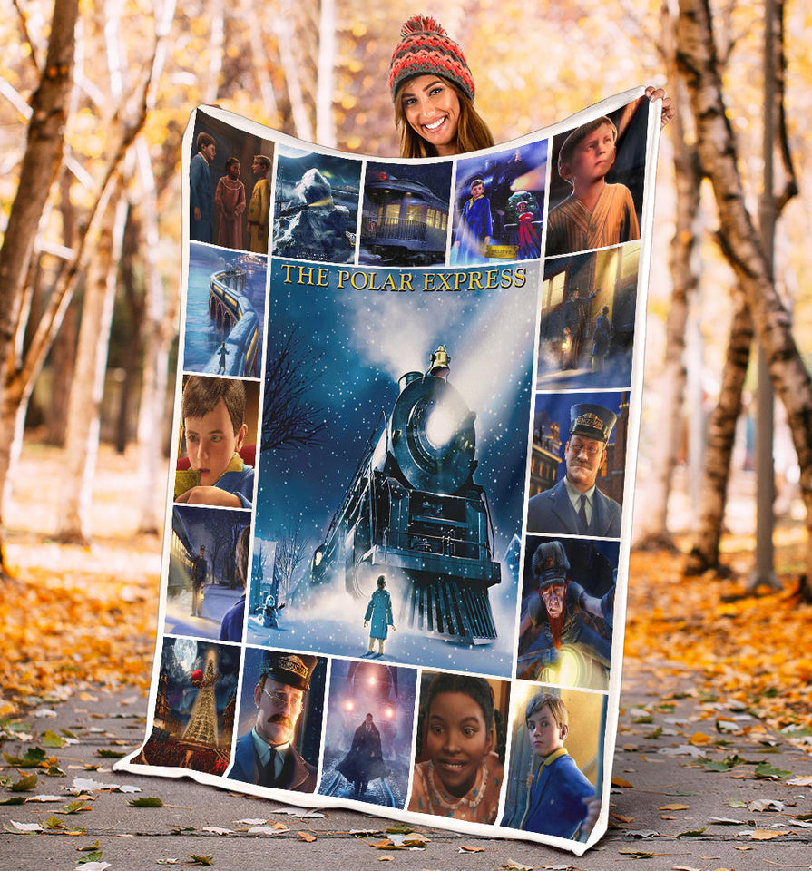 The Polar Express Blanket