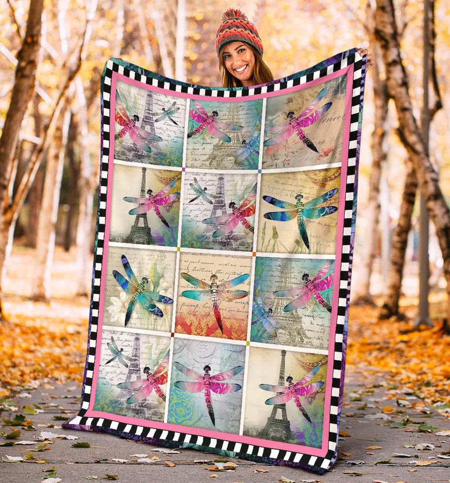 Dragonfly Love Blanket copy