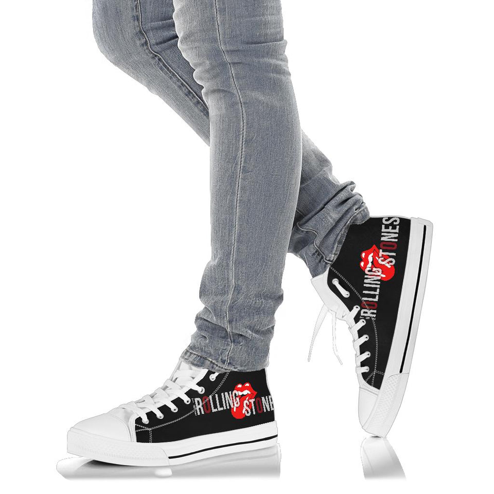 The Rolling Stones Rock Band Shoes, Rolling Stones Hightop