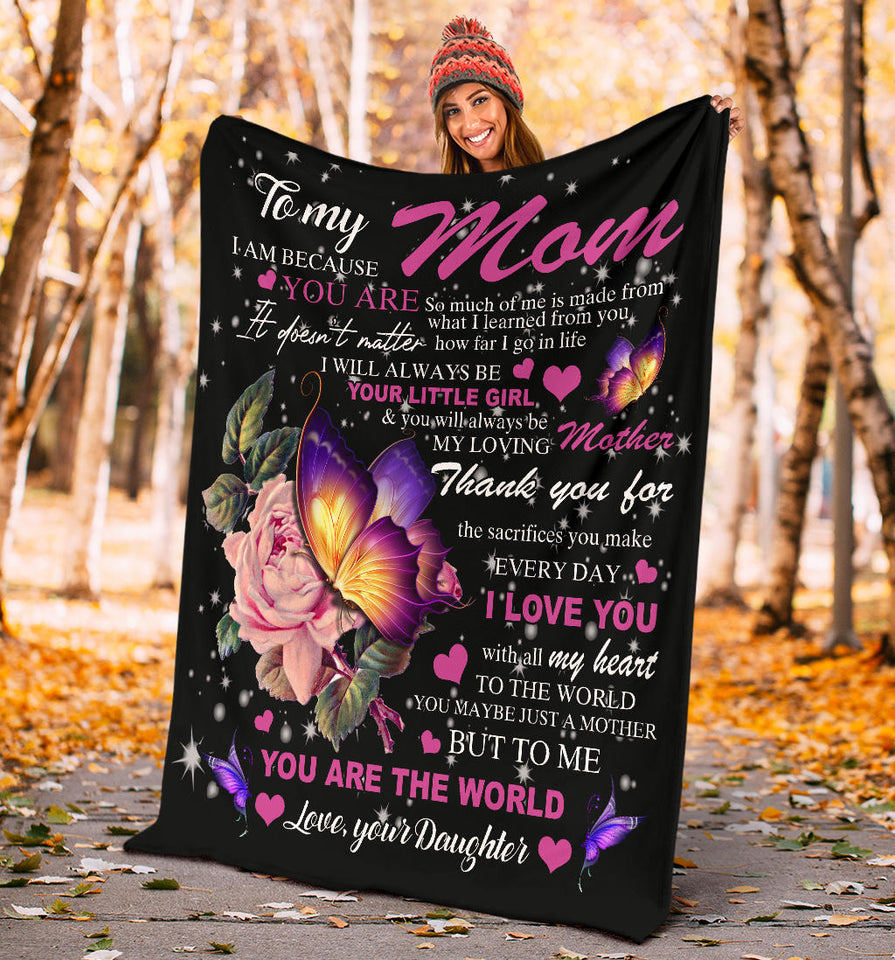 To my mom i a because you are