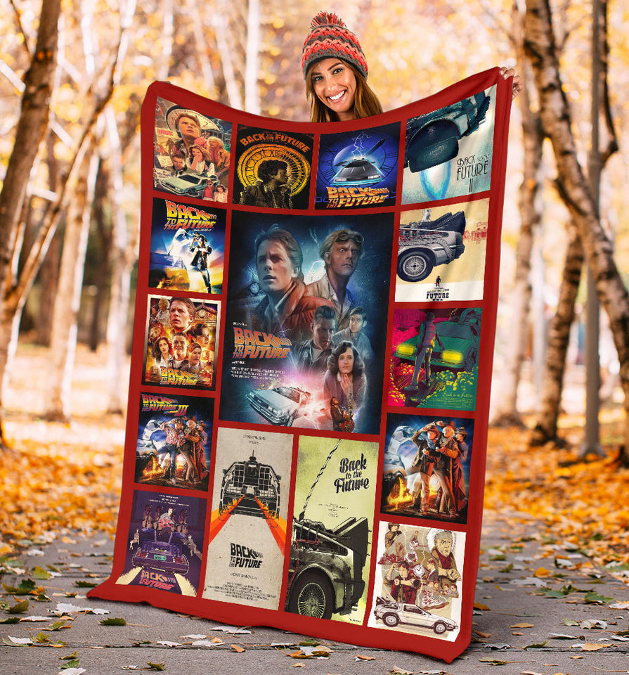 Back To The Future Blanket