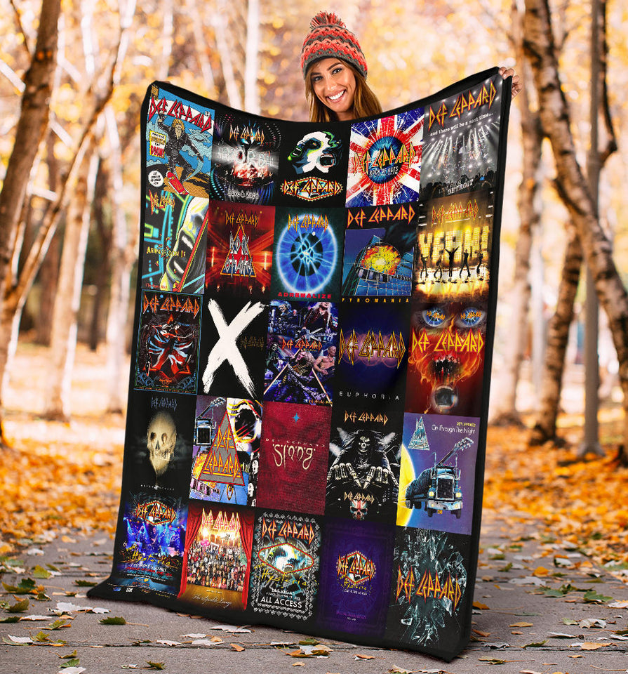 Def Leppard Blanket