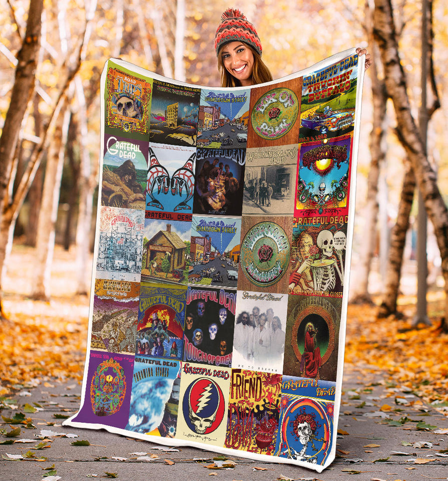 Grateful Dead Albums Quilt