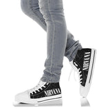 Kurt Cobain Custom Sneakers, Nirvana Custom Shoes