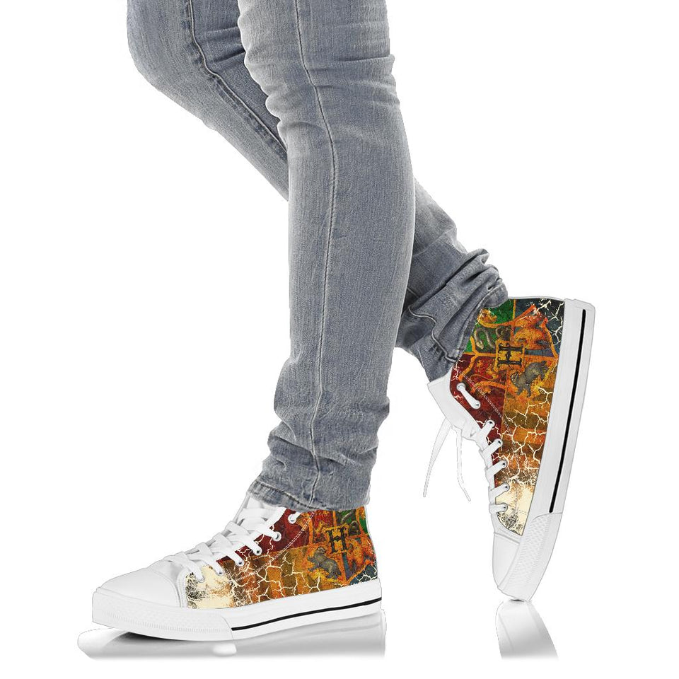 Hogwarts houses arms Harry Potter shoes