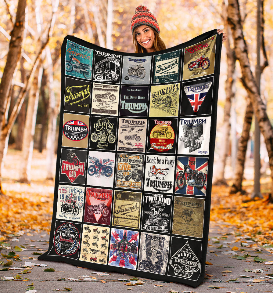 Triumph Motorcycles Blanket copy