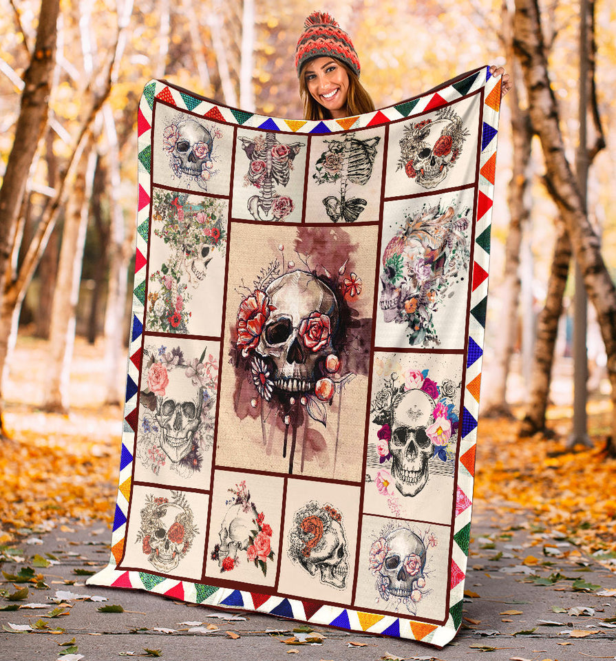 Sugar Skull Blanket copy