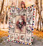 Sugar Skull Blanket copy