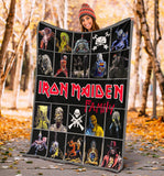 Iron Maiden Family Blanket
