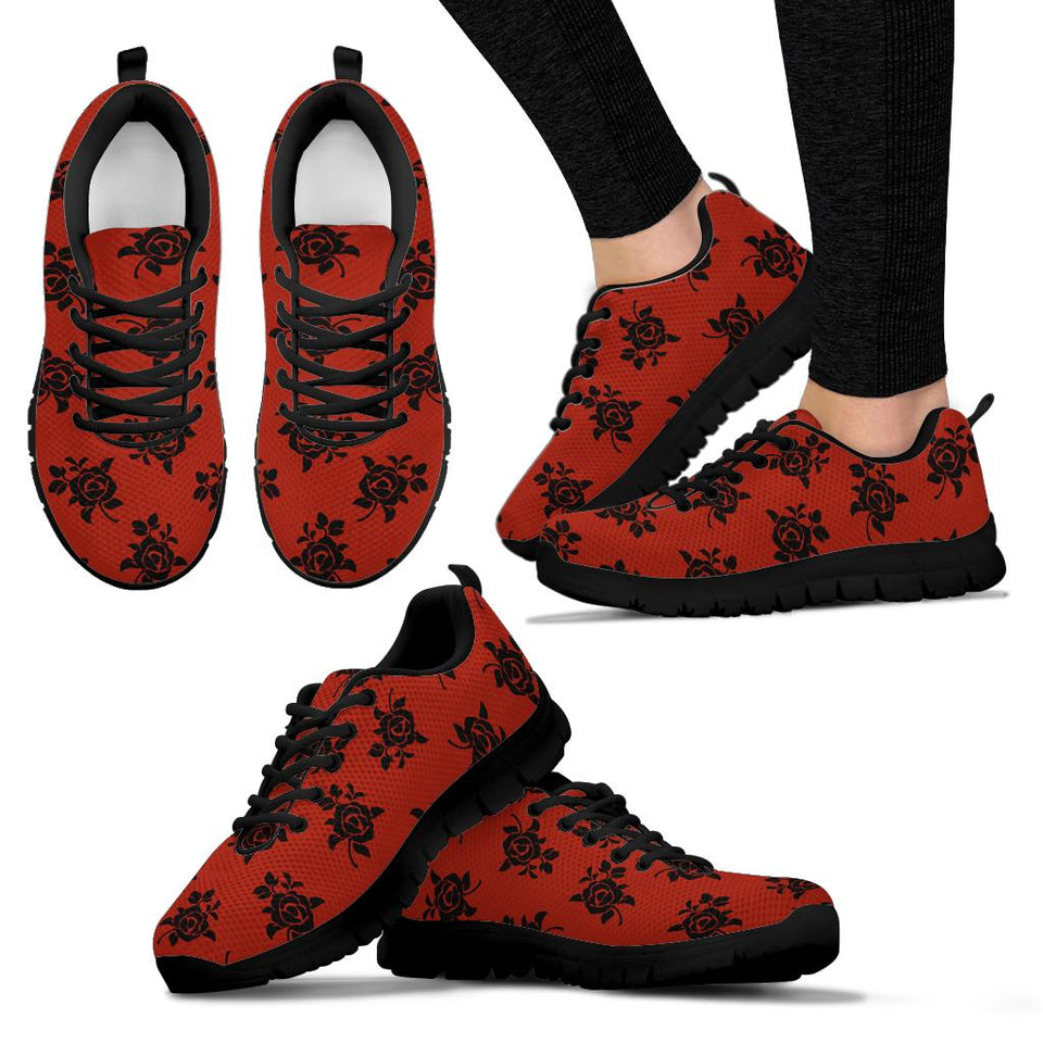 Black Roses, Leather Boots Women, Women's Boots