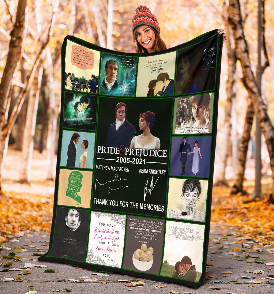 Pride And Prejudice V3 Blanket