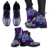 Green Dragonfly, Lace Up Boots, Handmade Boots, Vegan Leather, Chakra, Spiritual, Festival Boots, Forest Nature, Rain Boots, Classic Boot