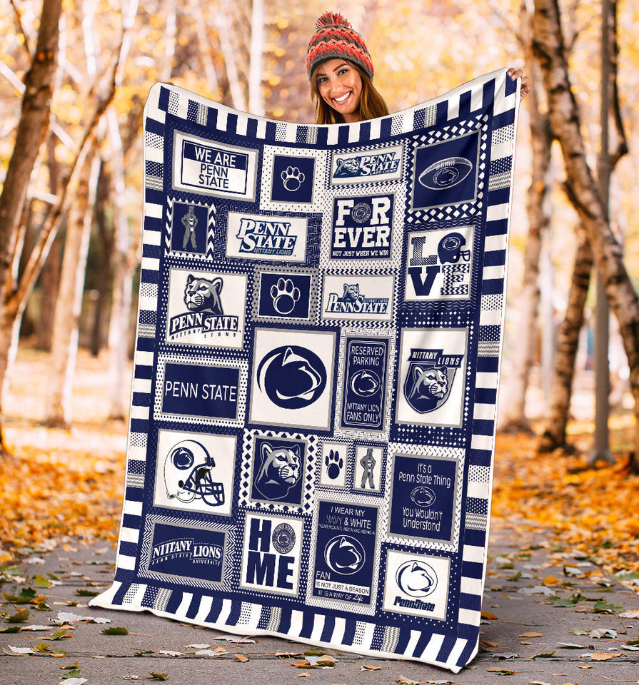 Penn State Nittany Lions 60x80b pillow