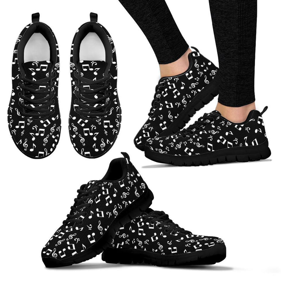 Music Notes, Treble Clef Musican, Women's Boots