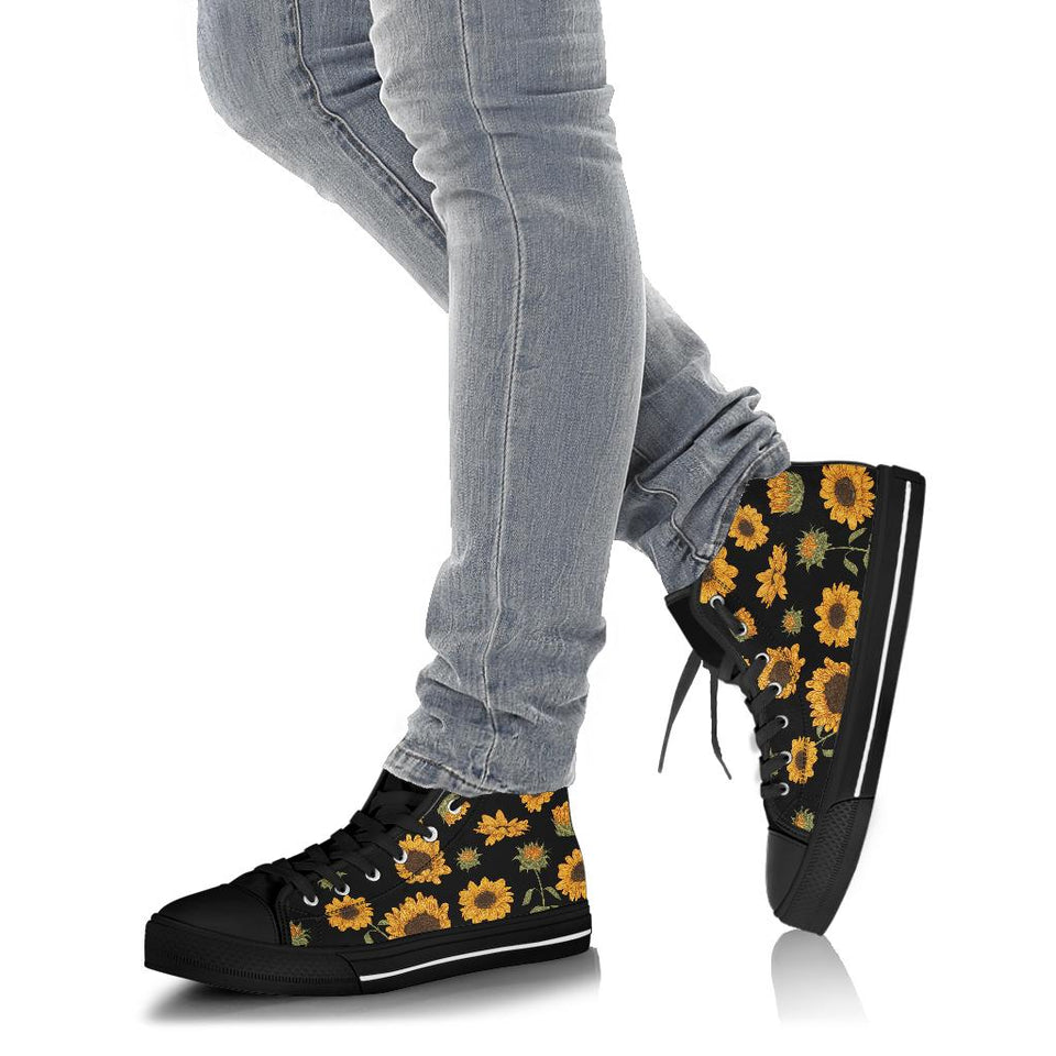 Custom Sunflower Shoes Sunflower Sneakers