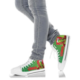 Grinch Christmas High Top, The Grinch Canvas Shoes Grinch Unisex Hightop Sneaker