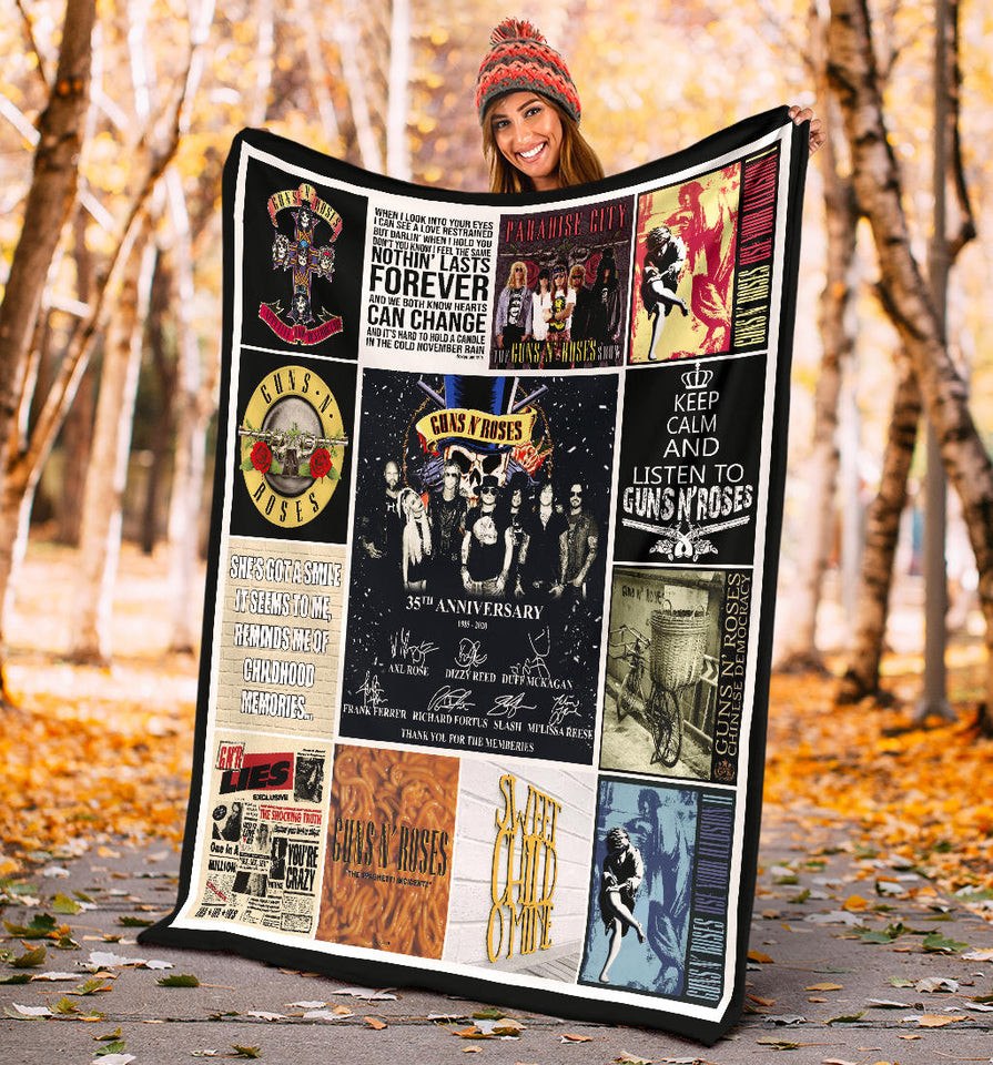 Guns N_ Roses Blanket