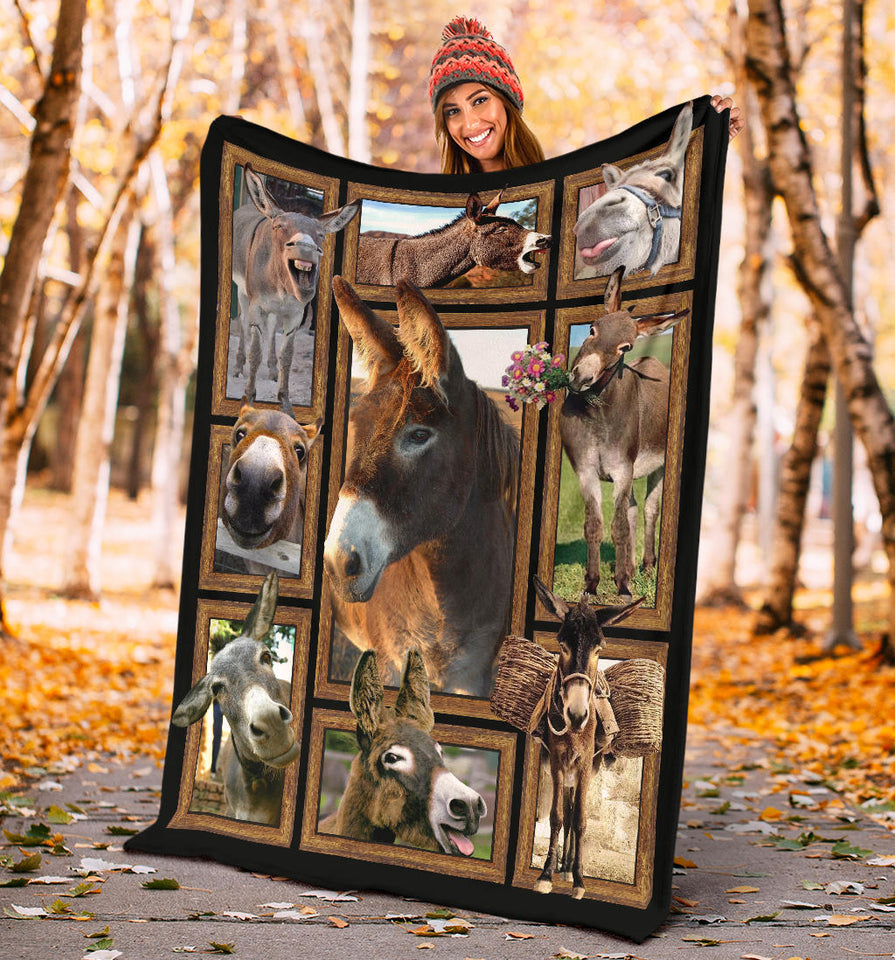 Donkey 3D Blanket