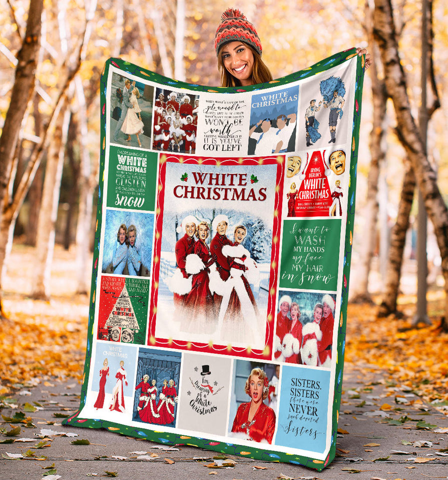 White Christmas Blanket