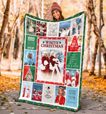 White Christmas Blanket