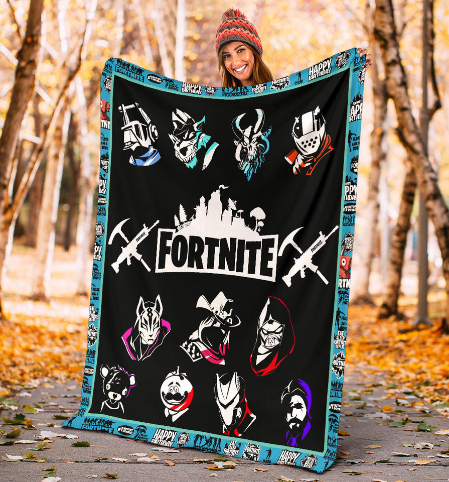 Fortnite Game Blanket