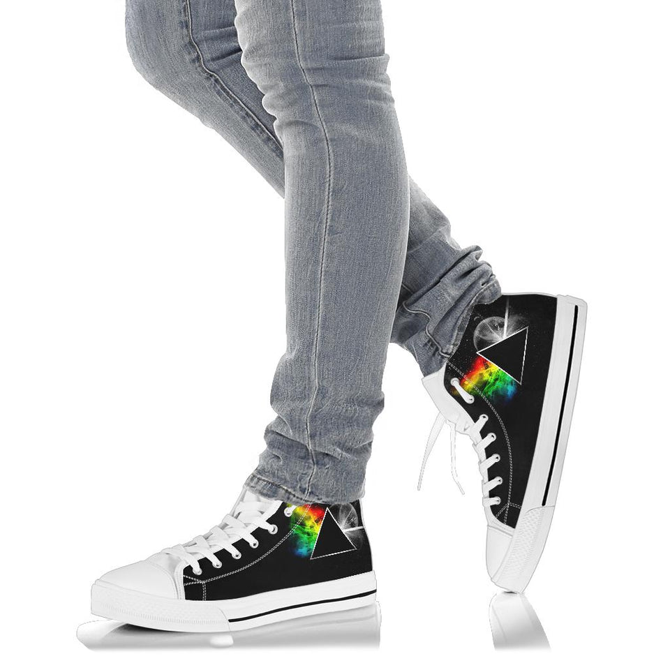 Pink Floyd Rock Band Shoes, Pink Floyd Hightop