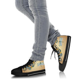 Handcrafted Shoes, Green Dragonfly