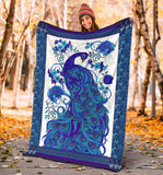 Peacock Blue Blanket