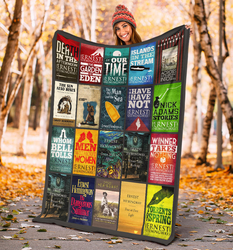 Ernest Hemingway Blanket copy