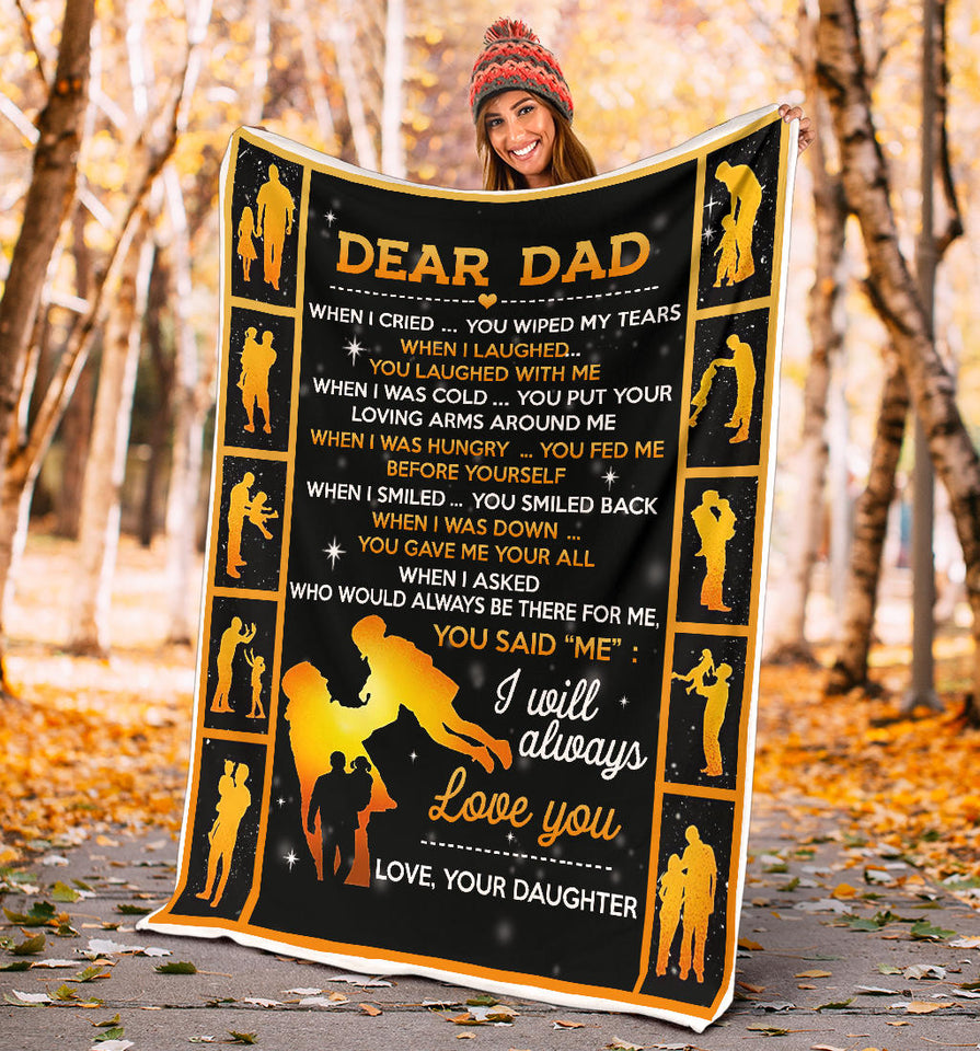 to My Dear DAD Love Your Daughter