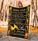 to My Dear DAD Love Your Daughter