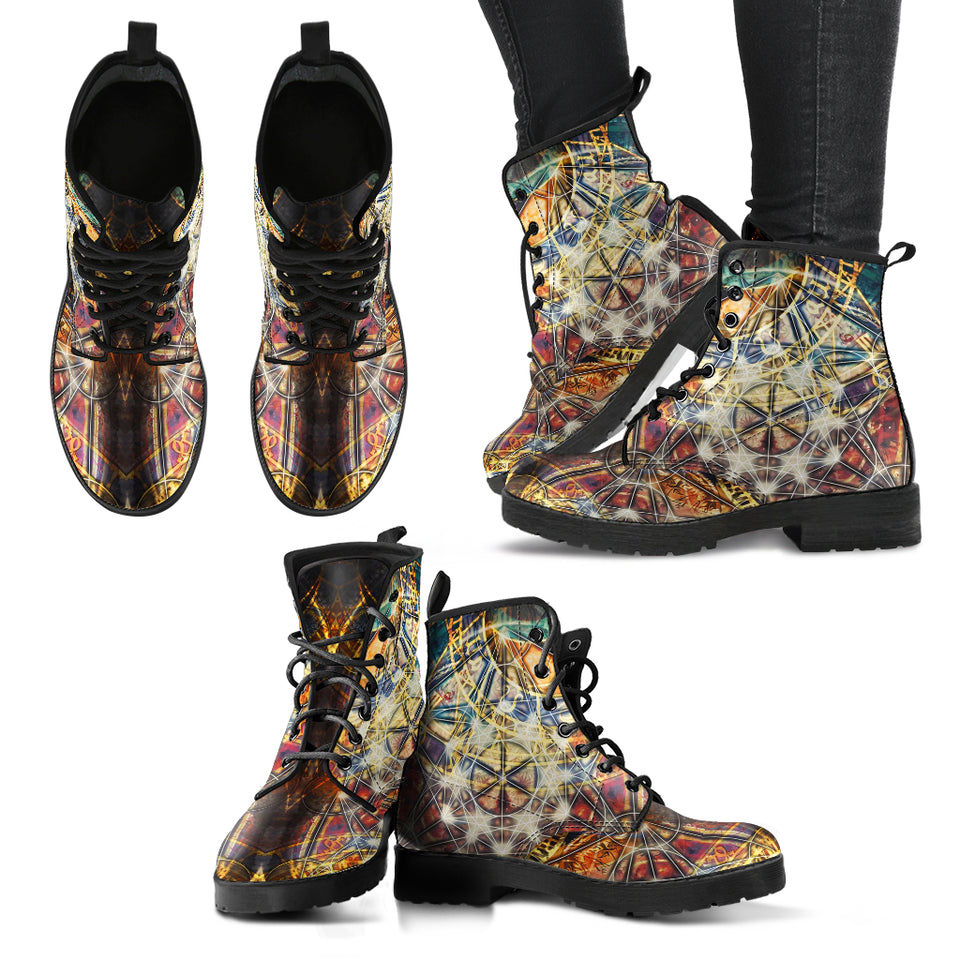 Handmade Shoes Women, Sacred Geometry