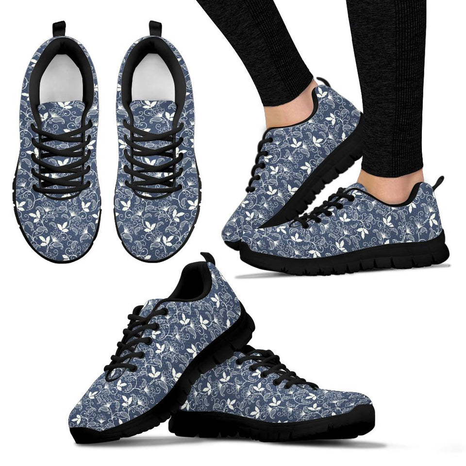 Flower Fractal, Handmade Boots, Leather Boots SNEAKERS
