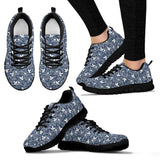 Flower Fractal, Handmade Boots, Leather Boots SNEAKERS